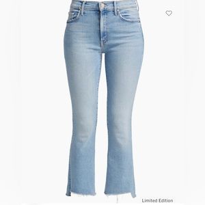 Mother The Insider Frayed Ankle Jeans, color: limited edition /size: 28